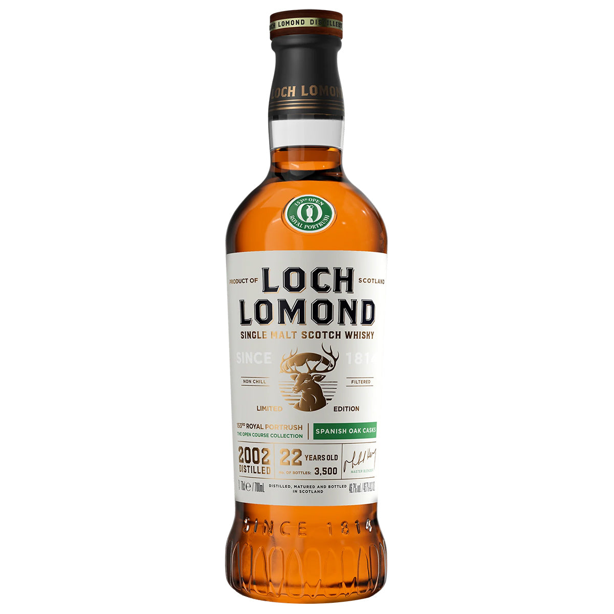Loch Lomond 22 Year Old Open Course Collection Highland Single Malt Scotch Whisky